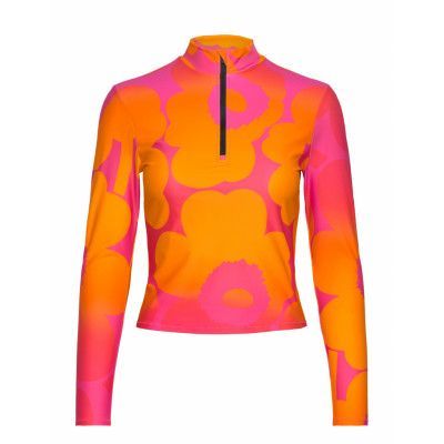Marimekko Kelluja Unikko Swim Shirt Rosa