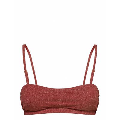 Kelly Bikini Bandeau Swimwear Bikinis Bikini Tops Bandeau Bikinitops Röd Underprotection