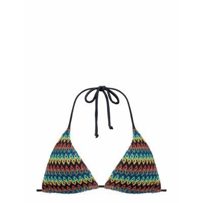 Keta Triangle Swimwear Bikinis Bikini Tops Triangle Bikinitops Svart Dorina