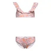 Kids/ Floral-Print Bikini Bikini Pink Mango