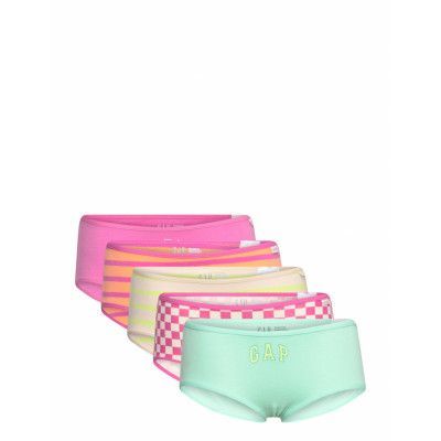 Kids Gap Logo Hipster Briefs Night & Underwear Underwear Panties Grön GAP