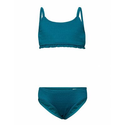 Kids Girls Swim Bikini Blå Abercrombie & Fitch