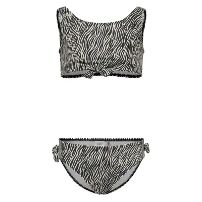 Kids Only Kogbeach Knot Bikini Set Acc Svart