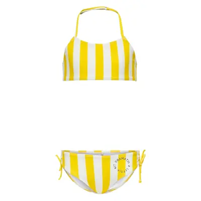 Kids Only Kogholiday Rouching Bikini Set Acc Gul