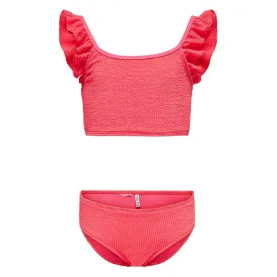 Kids Only Kogwave Structure Bikini Set Acc Korall