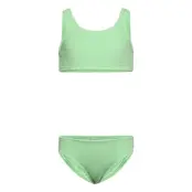 Kogamanda C. Structure Bikini Set Bikini Grön Kids Only
