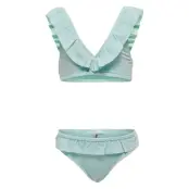 Kids Only Kogmalibu Glitter Bikini Set Acc Grön