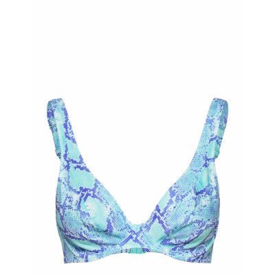 Komodo Bay Swimwear Bikinis Bikini Tops Wired Bikinitops Blue Freya