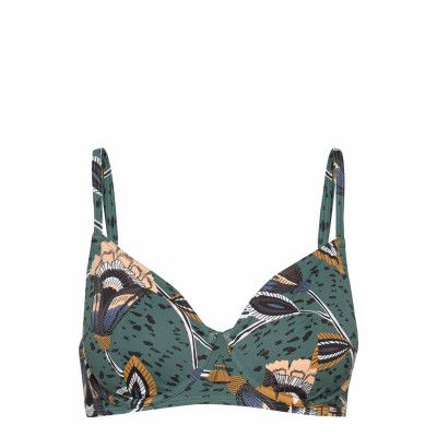 L. Bra Bikinitop Grön Skiny
