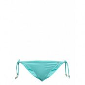 L. Brasiliano Swimwear Bikinis Bikini Bottoms Side-tie Bikinis Blå Skiny