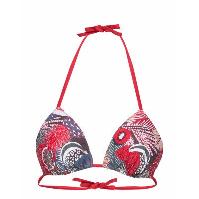 L. Padded Triangle Swimwear Bikinis Bikini Tops Triangle Bikinitops Multi/mönstrad Skiny