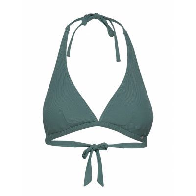 L. Triangle Remov. Pads Bikinitop Grön Skiny