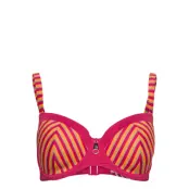 La Concha Padded Bikini Top Swimwear Bikinis Bikini Tops Wired Bikinitops Rosa Primadonna