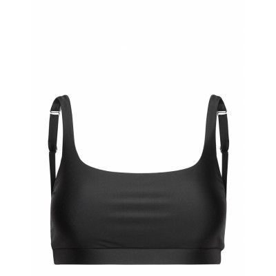 Laguna Bikini Top Swimwear Bikinis Bikini Tops Bandeau Bikinitops Svart Röhnisch