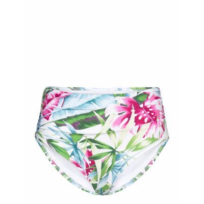 Langkawi Full Bikini Brief Swimwear Bikinis Bikini Bottoms High Waist Bikinis Grön Fantasie