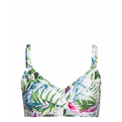 Langkawi Uw Full Cup Bikini Top Swimwear Bikinis Bikini Tops Wired Bikinitops Grön Fantasie