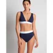 Lauren Ralph Lauren Swimwear Lrl Bel Air Banded High Waist Pant - Navy - 38