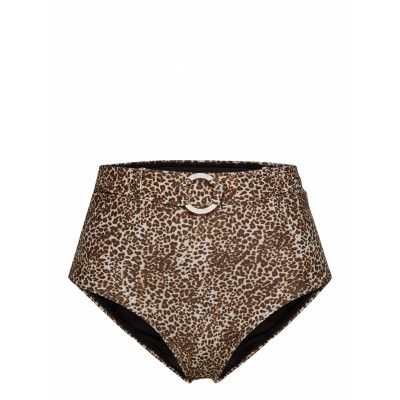 Lavande Bottoms Swimwear Bikinis Bikini Bottoms High Waist Bikinis Brun Faithfull The Brand