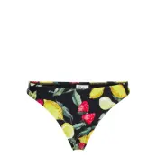 Lemoncello High Cut Rio Swimwear Bikinis Bikini Bottoms Bikini Briefs Svart Seafolly