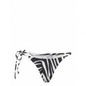 Mango Leopard Bikini Bottom Svart