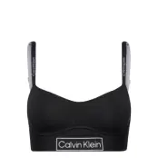 Lght Lined Bralette Lingerie Bras & Tops Soft Bras Tank Top Bras Svart Calvin Klein