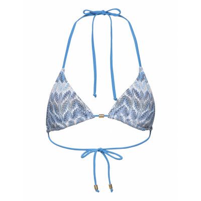 Light_Padded Cetara Triangle Swimwear Bikinis Bikini Tops Triangle Bikinitops Blå Dorina