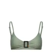 Light_Padded Sarawak Bikini_Top *Villkorat Erbjudande Swimwear Bikinis Bikini Tops Bandeau Bikinitops Grön Dorina