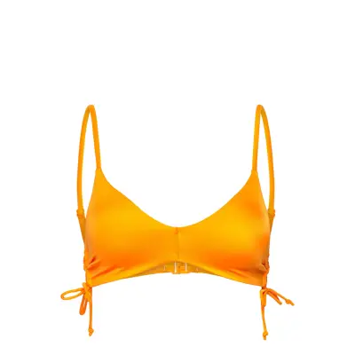 Light_Padded Sibu Triangle Swimwear Bikinis Bikini Tops Triangle Bikinitops Orange Dorina
