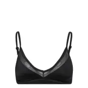 Light_Padded Torca Triangle Swimwear Bikinis Bikini Tops Triangle Bikinitops Svart Dorina