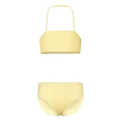 Lindex Bikini Bandeau Smock Gul