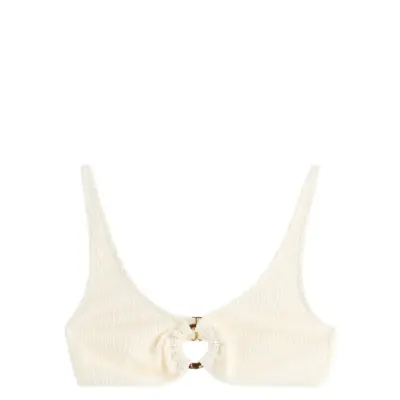 Lindex Bra Adele Crepe Vit
