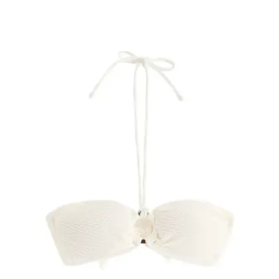 Lindex Bra Bandeau Brie Crepe Vit