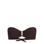 Lindex Bra Bandeau Brie Lurex Brun