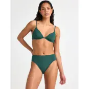 Lindex Brief Bikini High Hanna Rib - Green - L