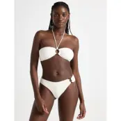 Lindex Brief Brazilian Naomi Ring Cre - Cream - XL