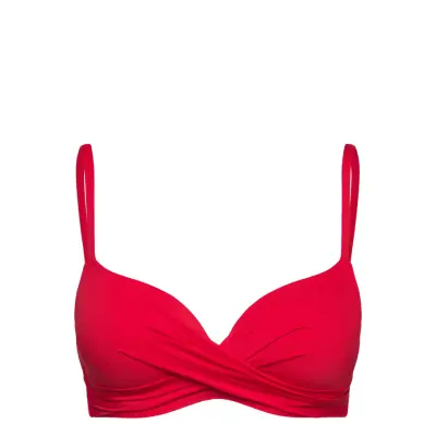 Lindex Swim Bra Liljatshirt Twist Röd