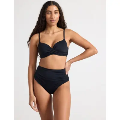 Lindex Swim Brief Sara Bikini Shaping - Black - XL
