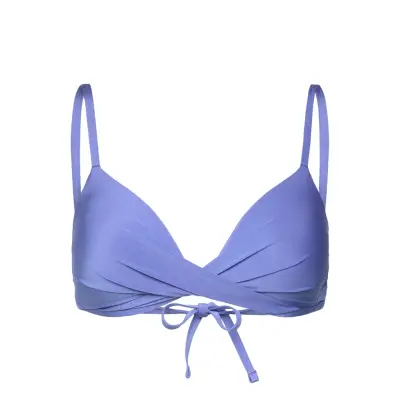 Lindex Swim Top Nicola Shiny Blå