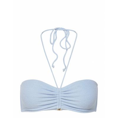 Liu Bikini Top Swimwear Bikinis Bikini Tops Bandeau Bikinitops Blå Faithfull The Brand
