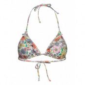 Lola Bel Frill Bikini Top Swimwear Bikinis Bikini Tops Triangle Bikinitops Multi/mönstrad Becksöndergaard