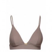 Long Line Triangle-R Bikinitop Beige Calvin Klein