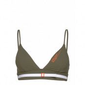 Longline Triangle Rp Bikinitop Grön Tommy Hilfiger