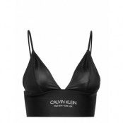 Longline Triangle-Rp Bikinitop Svart Calvin Klein