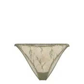 Louange Mesh - Bikini Trosa Brief Tanga Khakigrön Etam