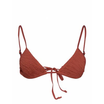 Luana Triangle Swimwear Bikinis Bikini Tops Triangle Bikinitops Brun Bond-Eye