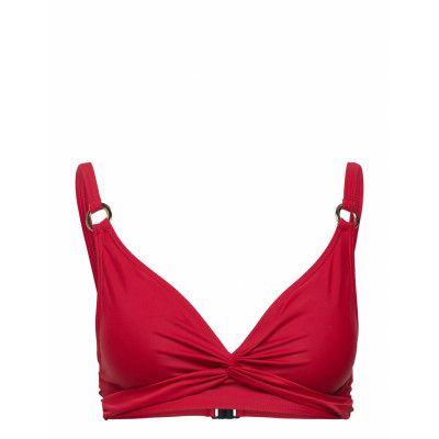 Lucca Top Solid Swimwear Bikinis Bikini Tops Wired Bikinitops Röd Missya