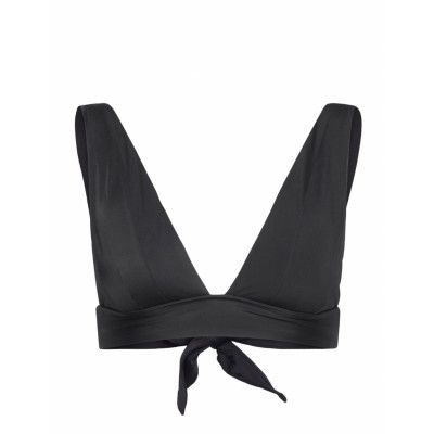 Luxe Ha Triangle Swimwear Bikinis Bikini Tops Triangle Bikinitops Svart Hunkemöller