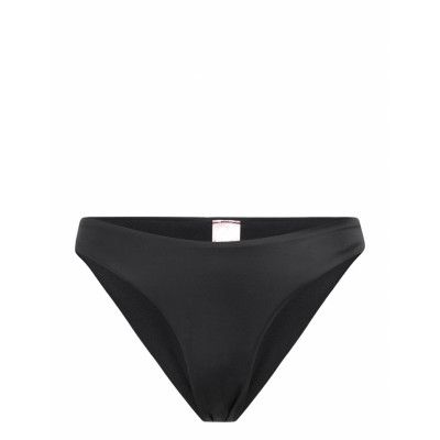 Luxe High Leg R Swimwear Bikinis Bikini Bottoms Bikini Briefs Svart Hunkemöller