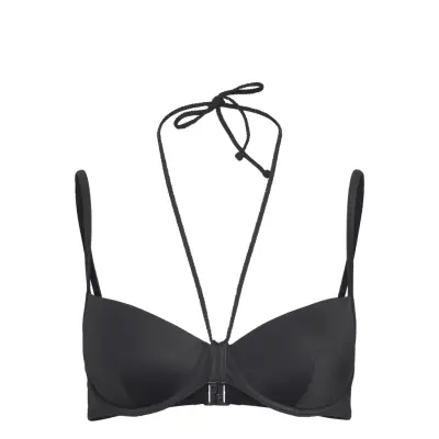 Luxe Pd Swimwear Bikinis Bikini Tops Push-up Bikinitops Svart Hunkemöller