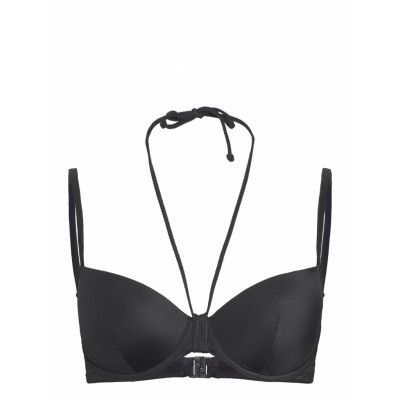 Luxe Pd Swimwear Bikinis Bikini Tops Push-up Bikinitops Svart Hunkemöller